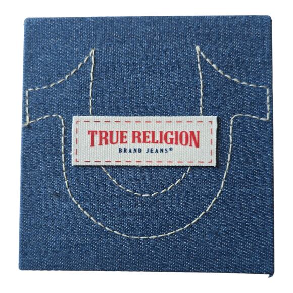 True Religion Men’s Gunmetal Gold Bracelet Buddha Guitar Logo Watch TRM102 - Picture 6 of 8